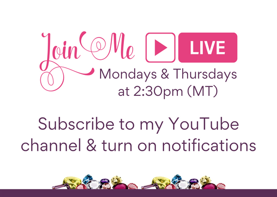 Join me LIVE on YouTube Mondays & Thursdays