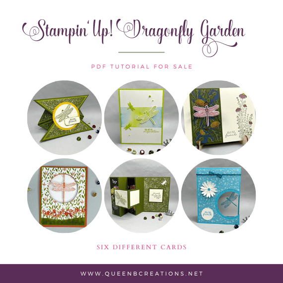 Stampin' Up! Dragonfly Garden - Set Of 6 Card Making Tutorials